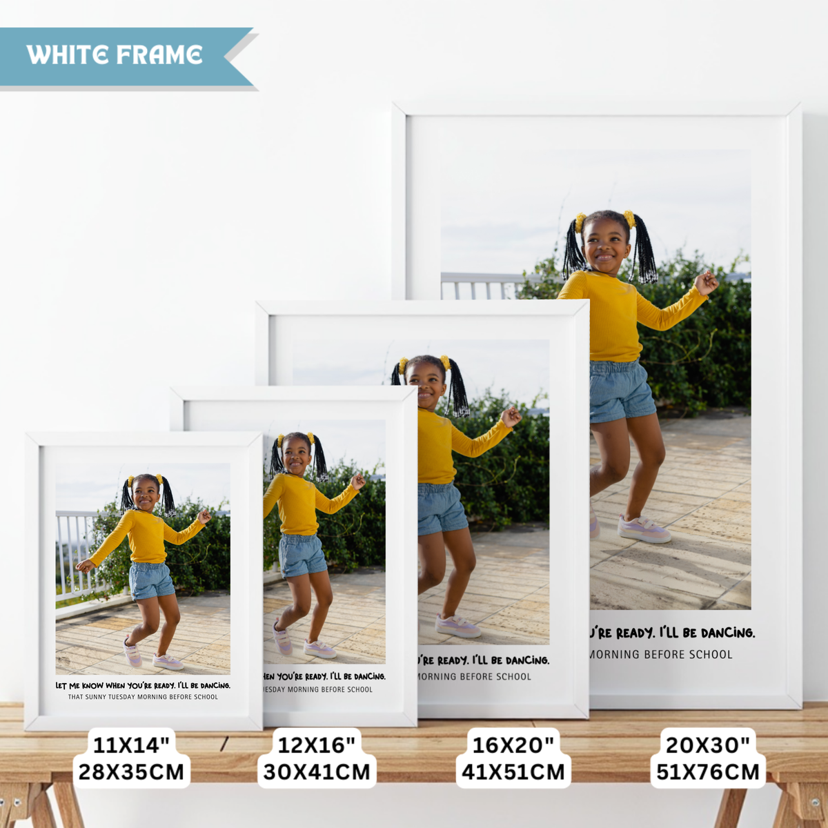 Personalized Kid’s Portrait Wall Art - Vertical Print