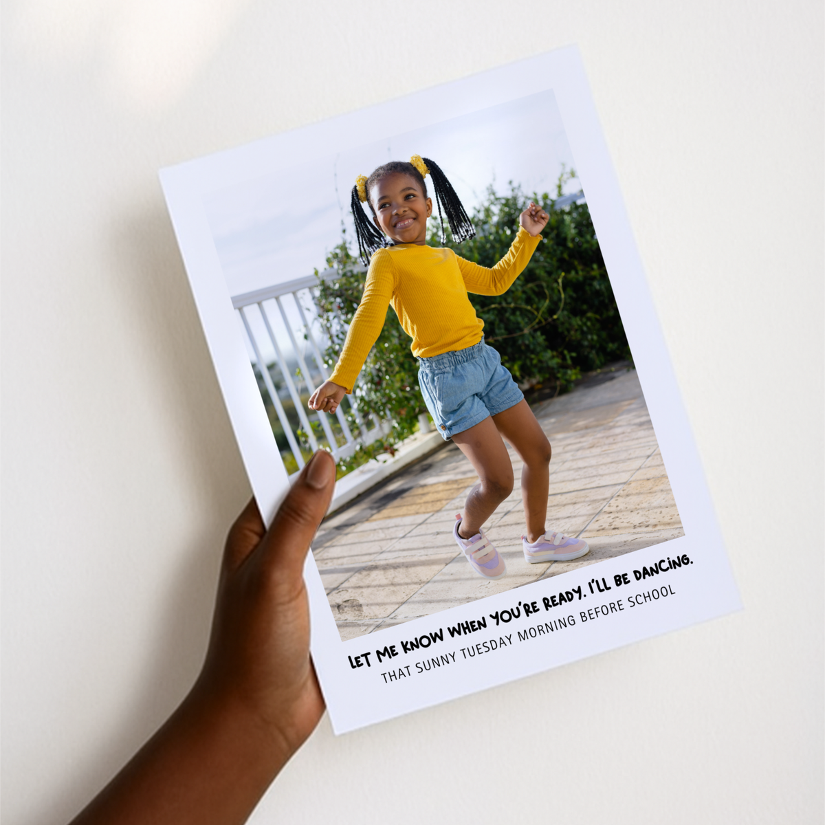 Personalized Kid’s Portrait Wall Art - Vertical Print