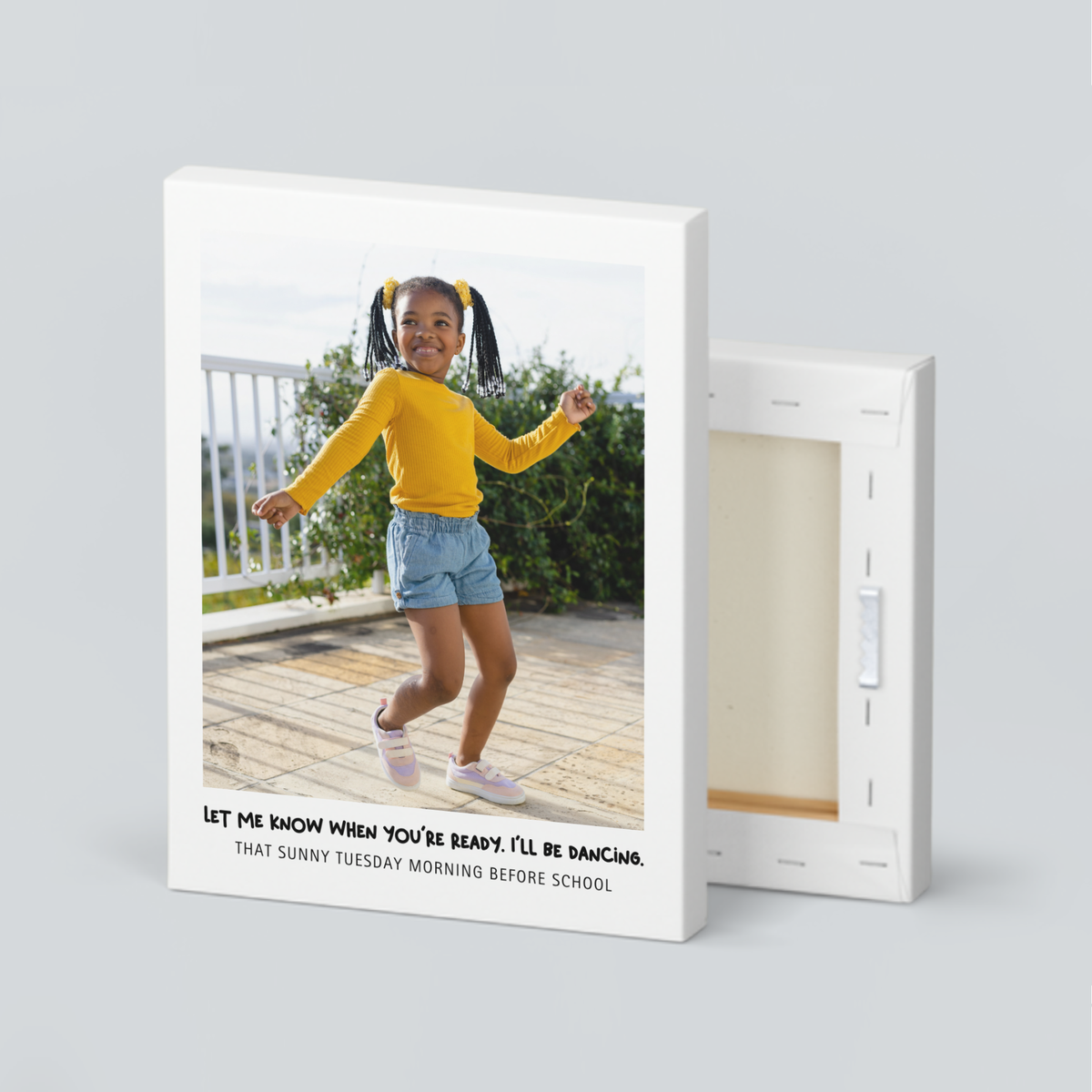Personalized Kid’s Portrait Wall Art - Vertical Print